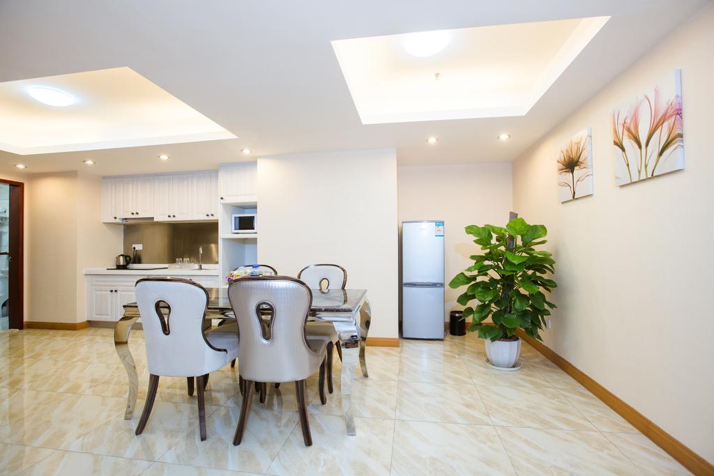 Yo Yo Apartment Zheng Jia Dong Fang Branch Guangzhou Værelse billede