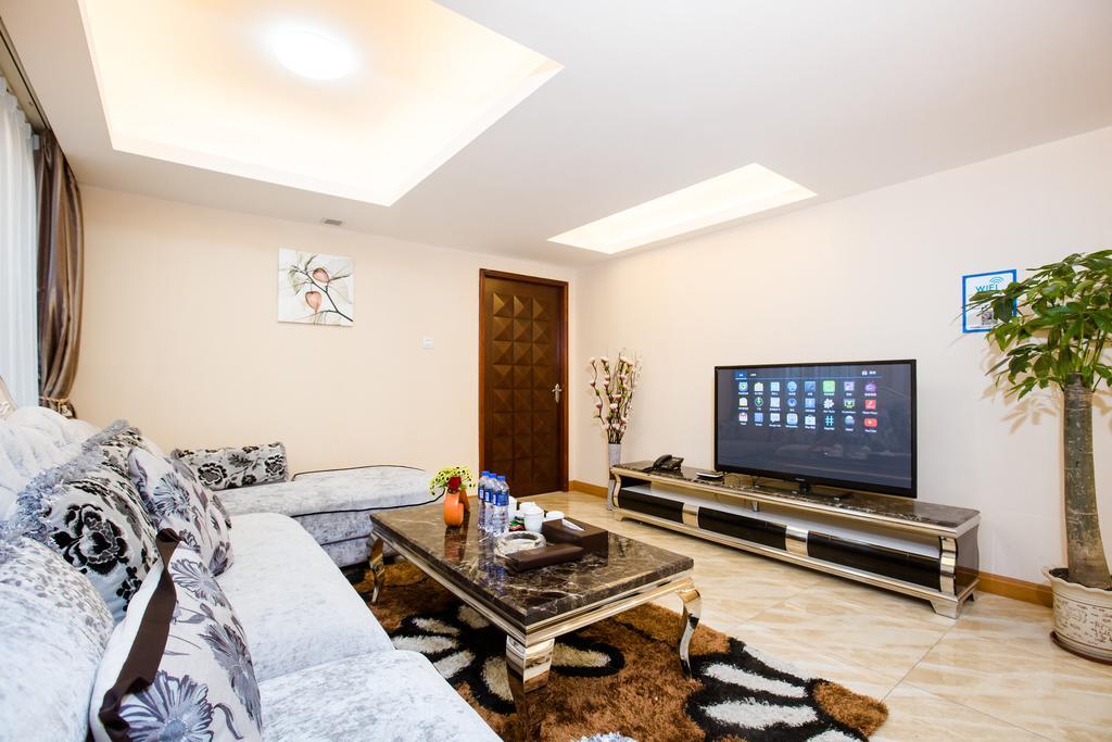 Yo Yo Apartment Zheng Jia Dong Fang Branch Guangzhou Værelse billede