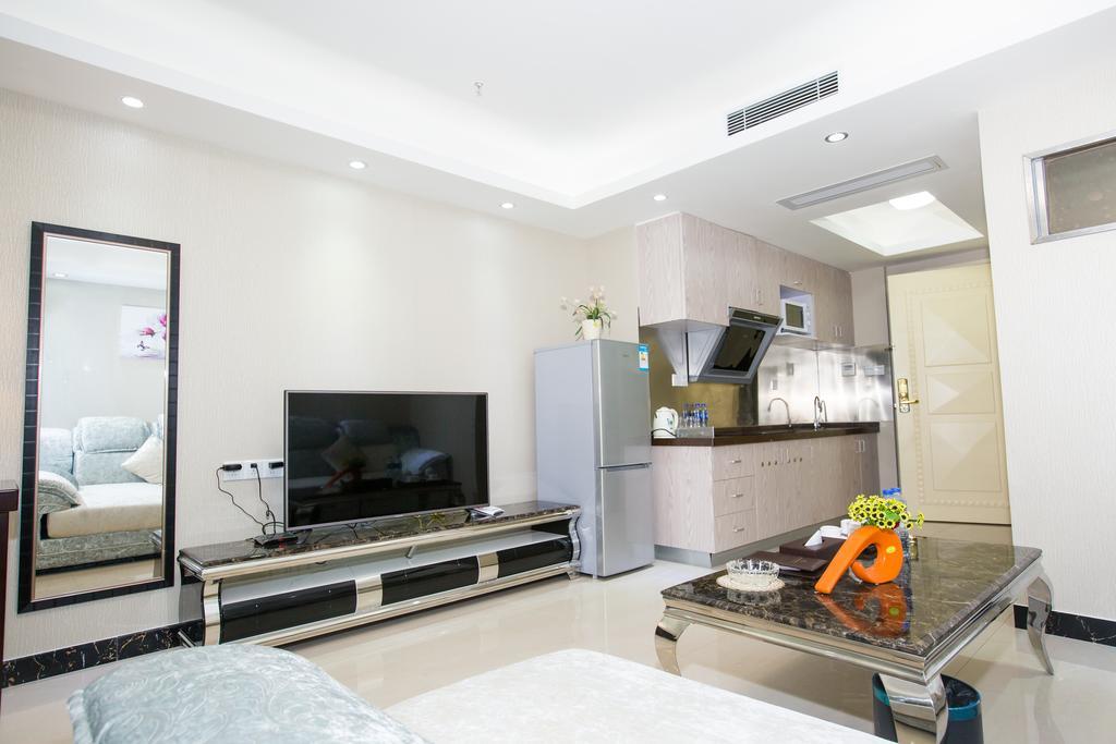 Yo Yo Apartment Zheng Jia Dong Fang Branch Guangzhou Værelse billede