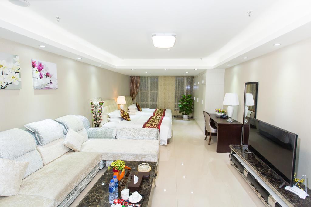 Yo Yo Apartment Zheng Jia Dong Fang Branch Guangzhou Værelse billede