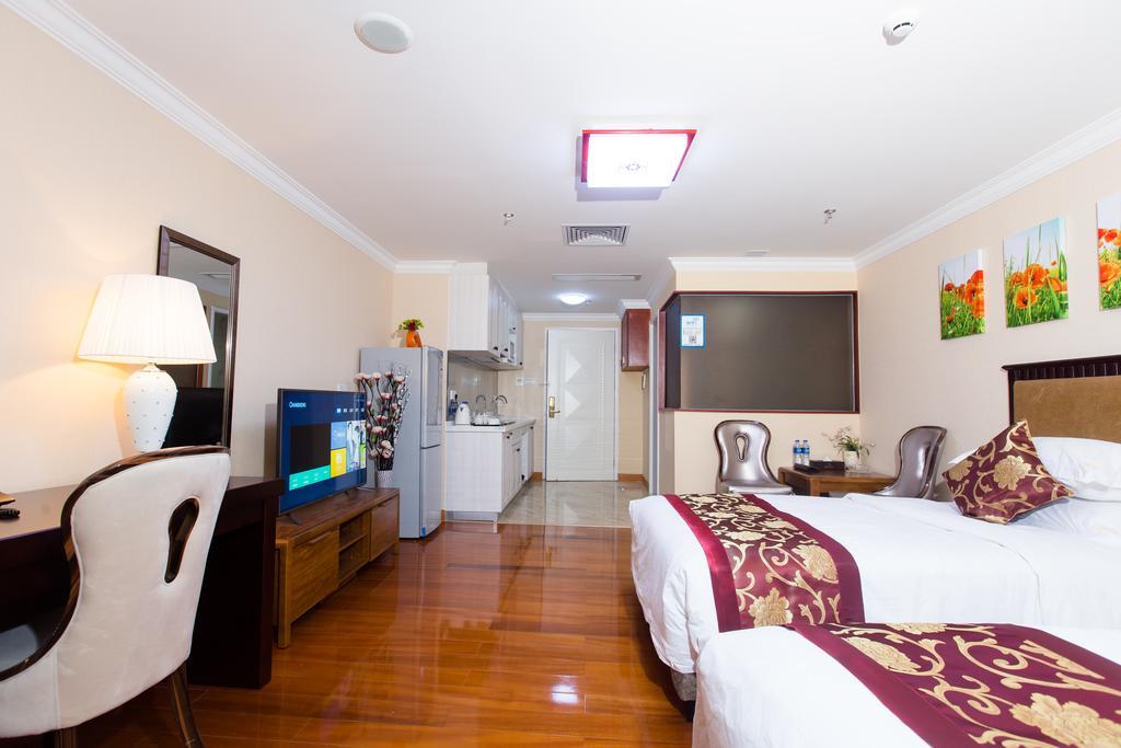 Yo Yo Apartment Zheng Jia Dong Fang Branch Guangzhou Værelse billede