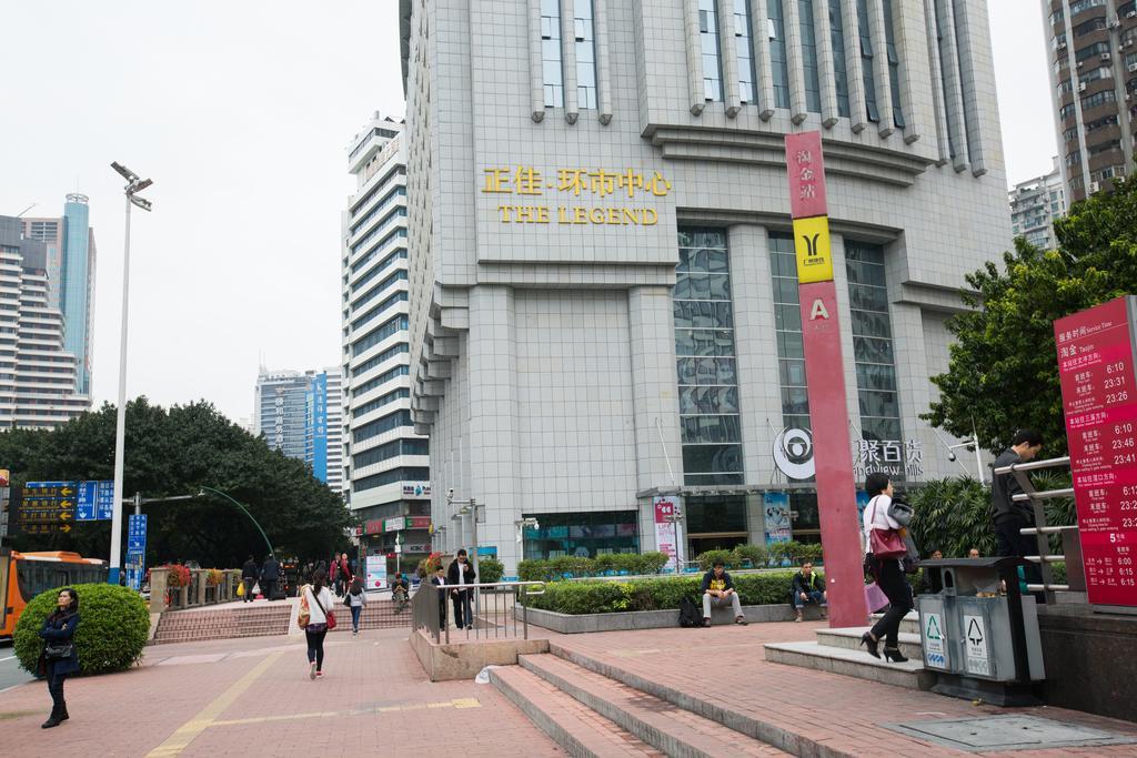 Yo Yo Apartment Zheng Jia Dong Fang Branch Guangzhou Eksteriør billede