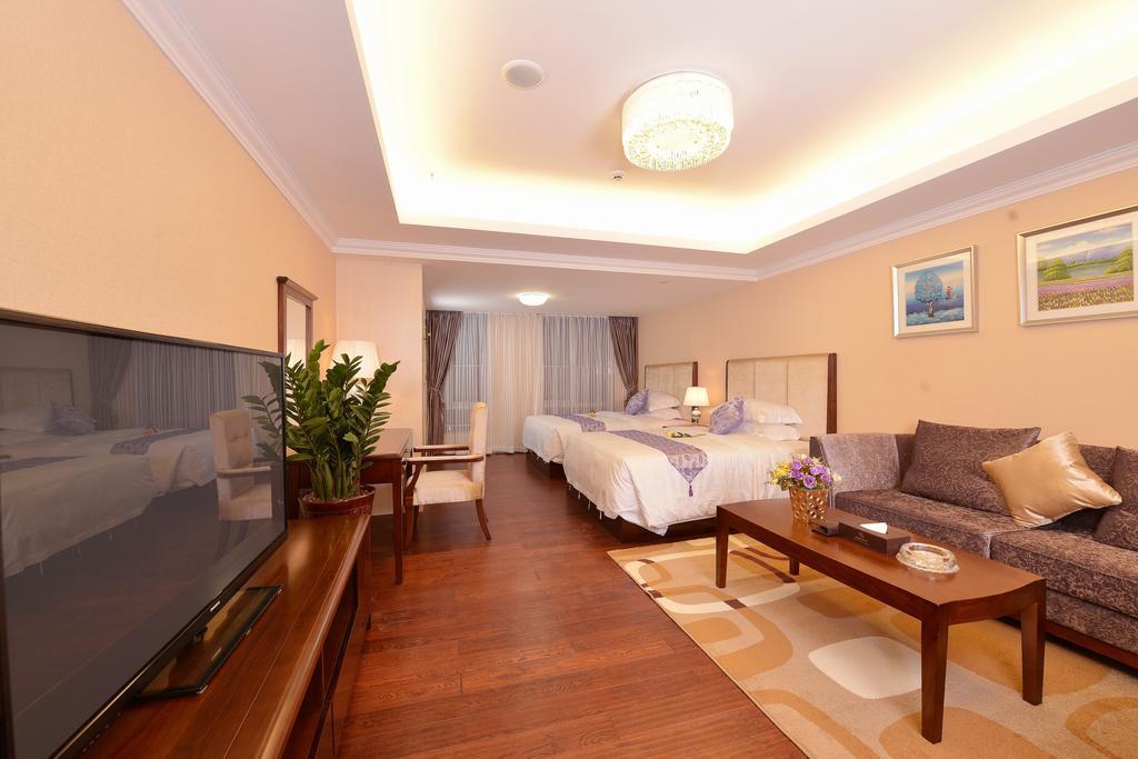 Yo Yo Apartment Zheng Jia Dong Fang Branch Guangzhou Værelse billede