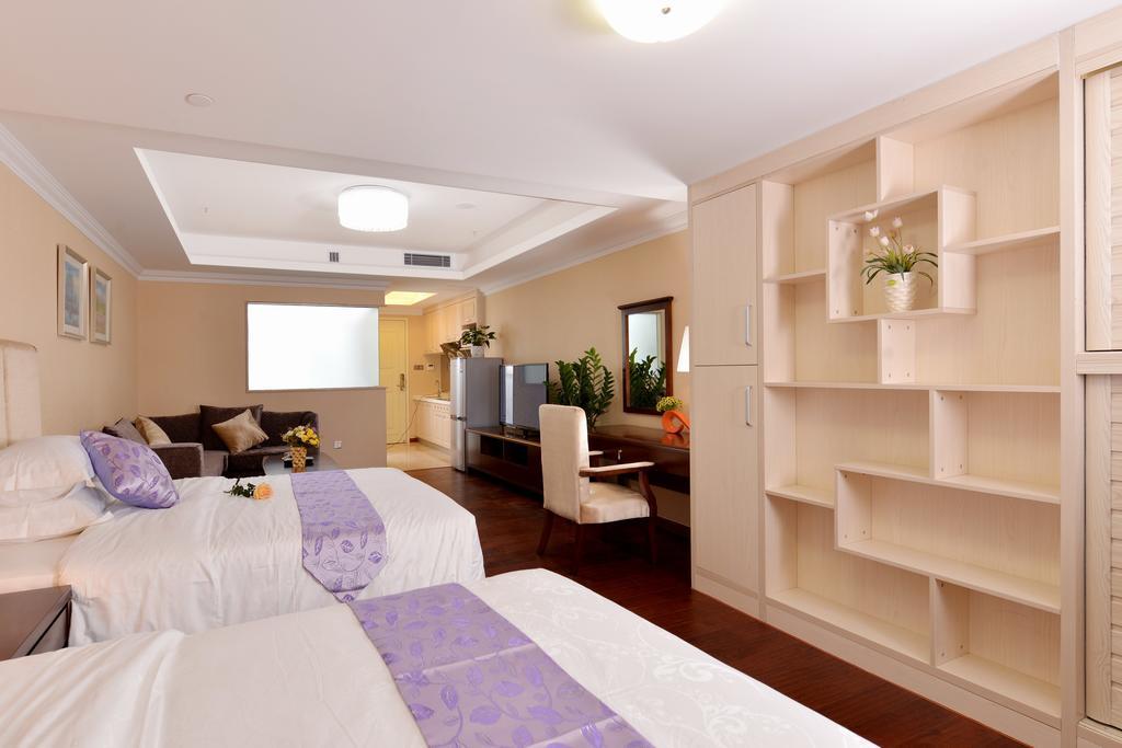Yo Yo Apartment Zheng Jia Dong Fang Branch Guangzhou Værelse billede